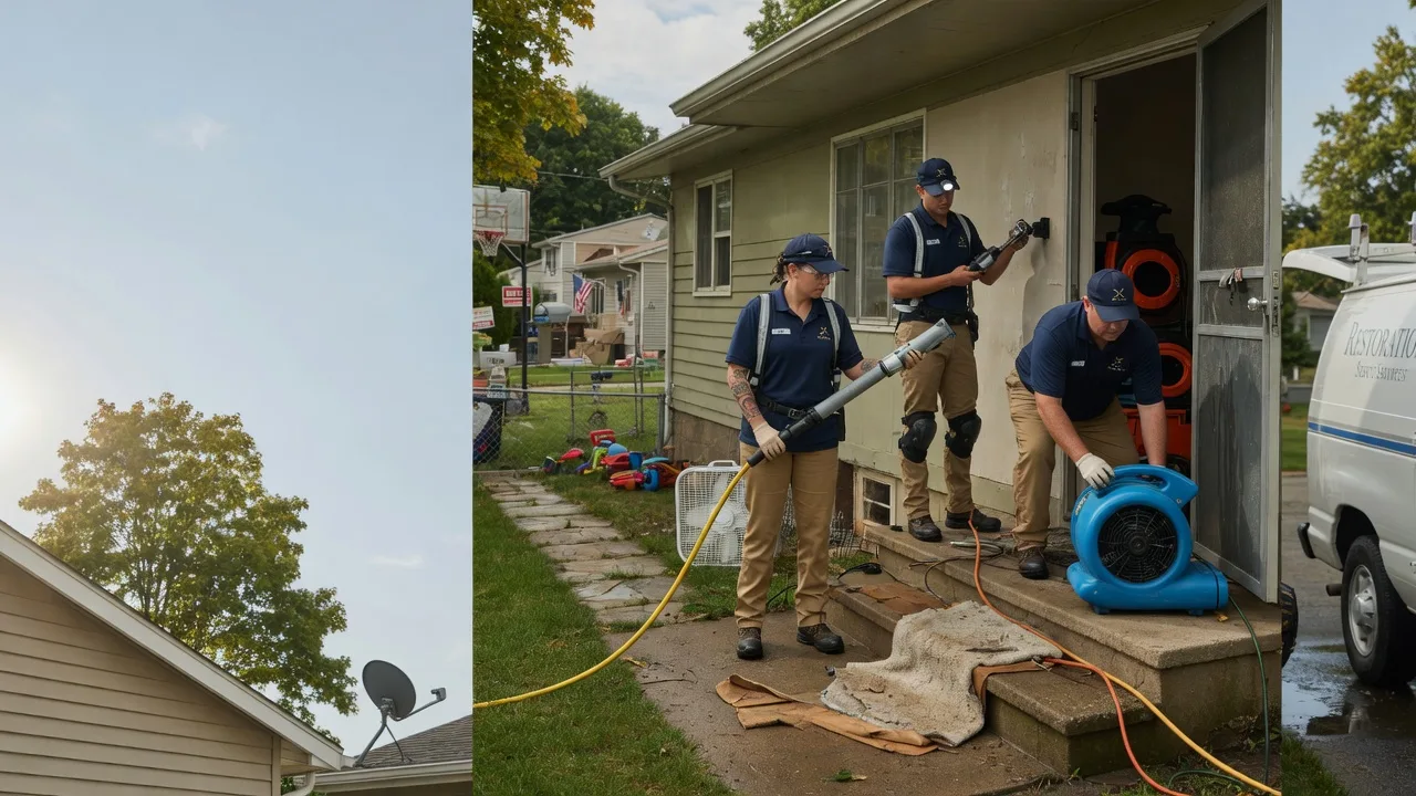 Crawl Space Water Removal in Kansas near me